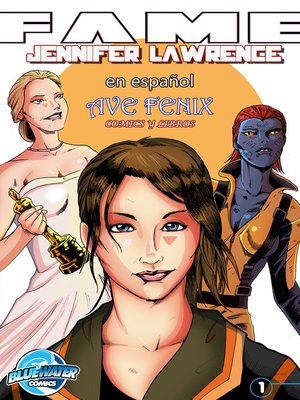 cover image of Jennifer Lawrence comic biografia